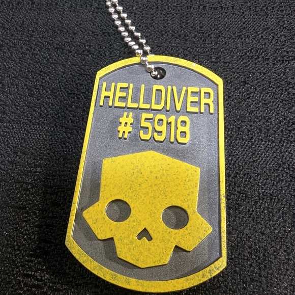 Helldivers Custom Dog Tag - Picture 4 of 9